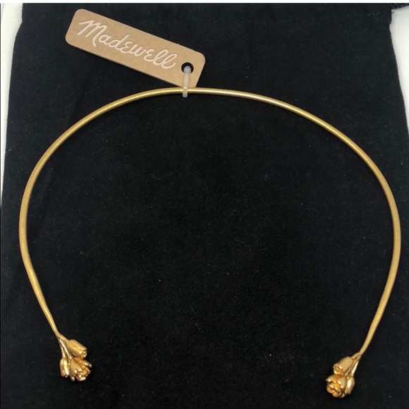 ISO: Madewell Flower Bud Choker Necklace - Picture 2 of 3